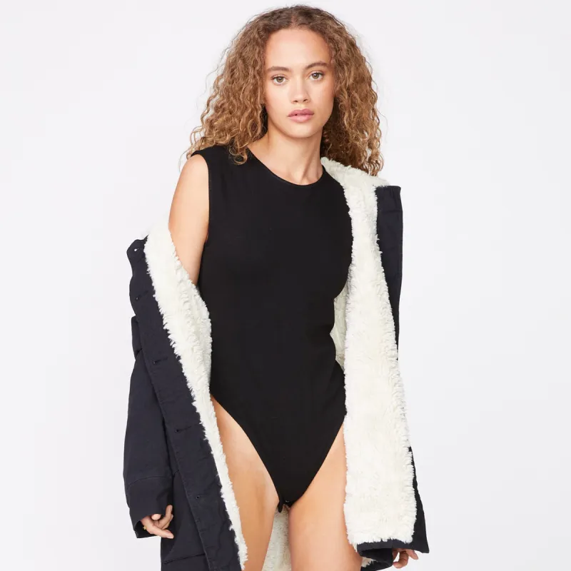 Ponte Sleeveless Bodysuit made by Monrow