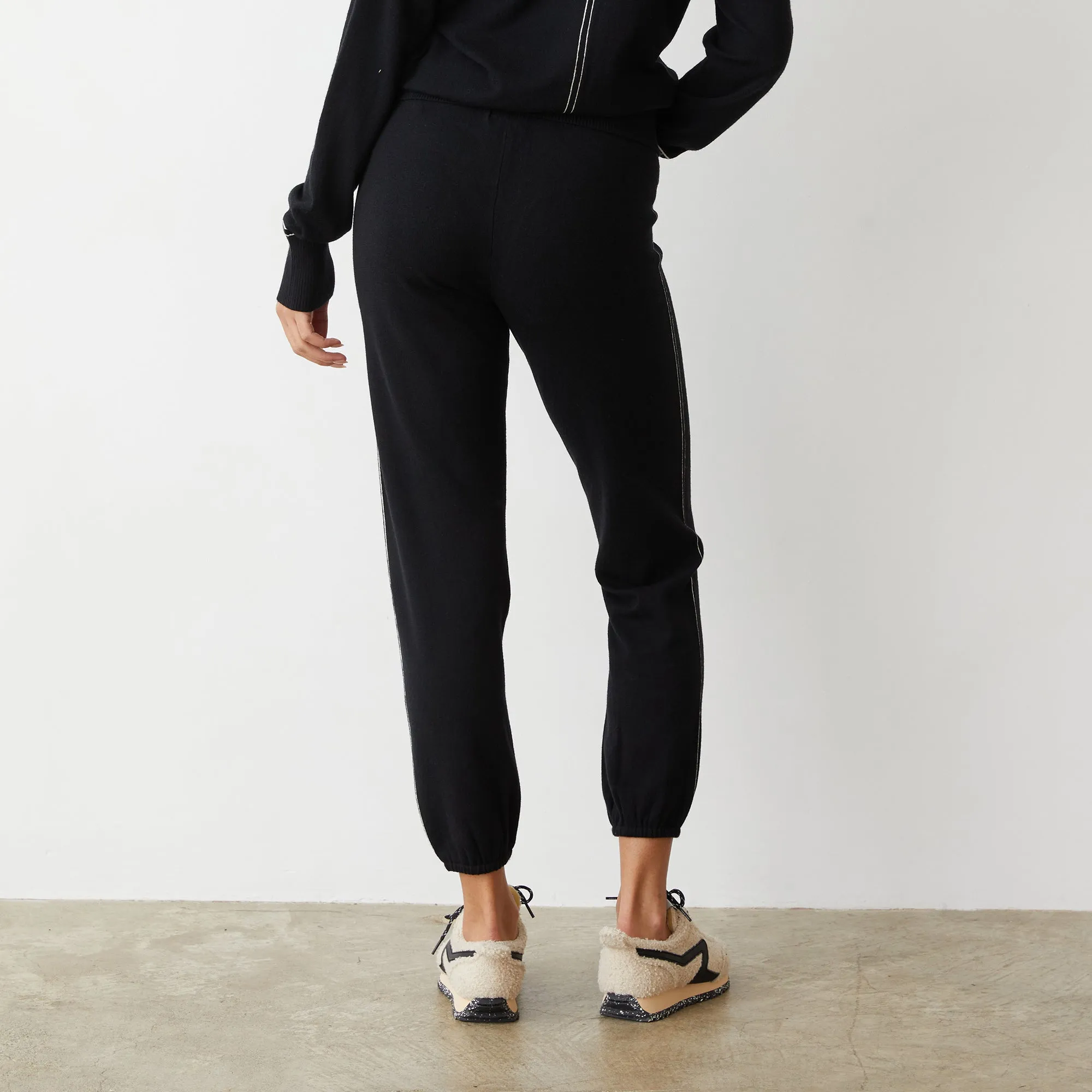 Lightknit Contrast Stitch Vintage Sweatpant sold by Monrow product image thumbnail 4