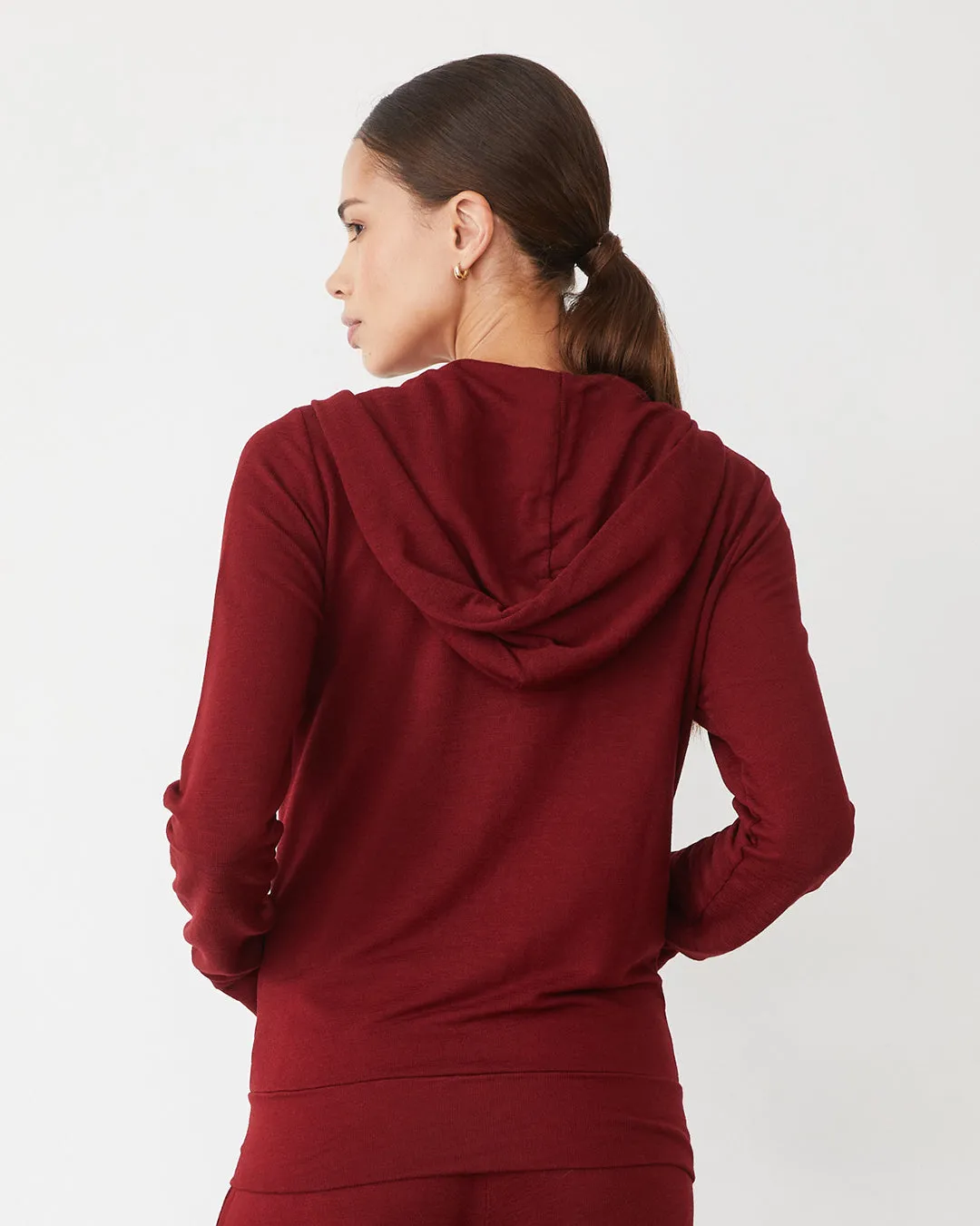 Supersoft Zip Up Hoody sold by Monrow product image thumbnail 4