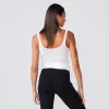Supimafine Rib Scoop Neck Tank sold by Monrow
