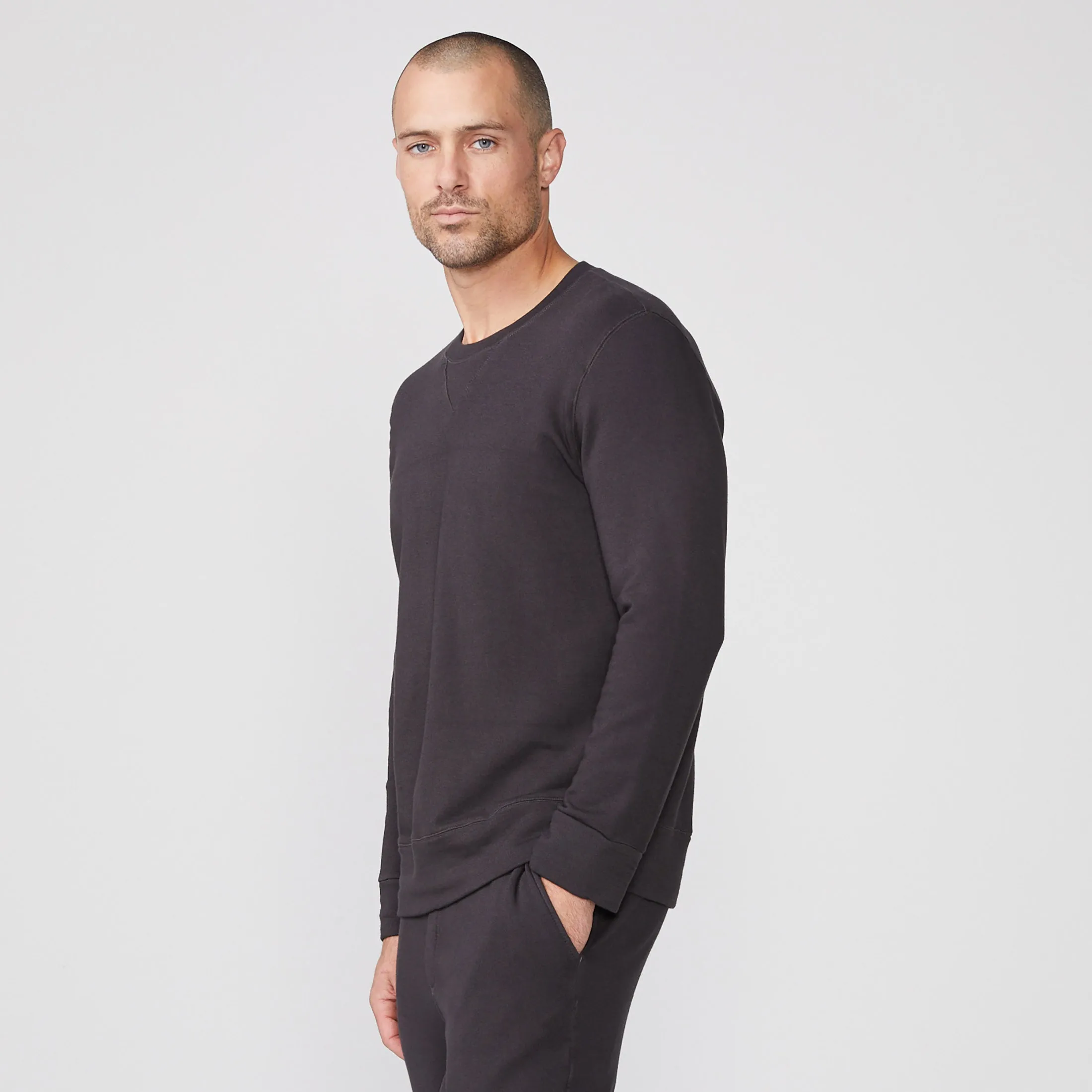 Softfleece Crew Neck Sweatshirt sold by Monrow product image thumbnail 3