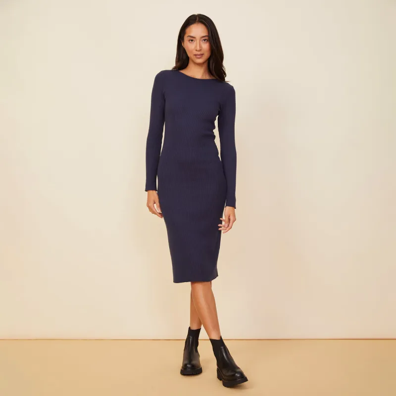 Cozy Rib Dress sold by Monrow