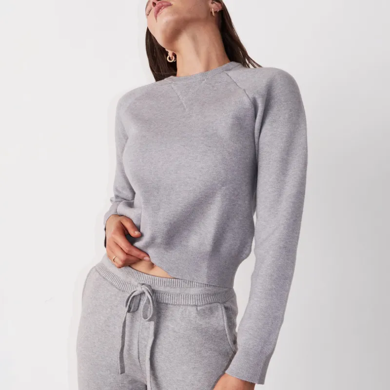 Soft Knit Raglan Sweater sold by Monrow