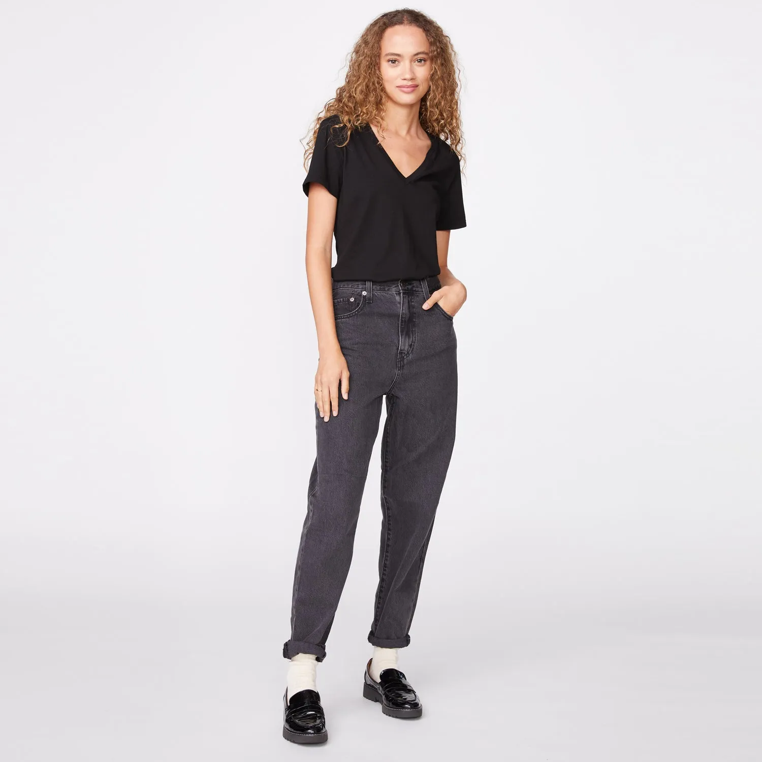 90's V Neck sold by Monrow product image thumbnail 4