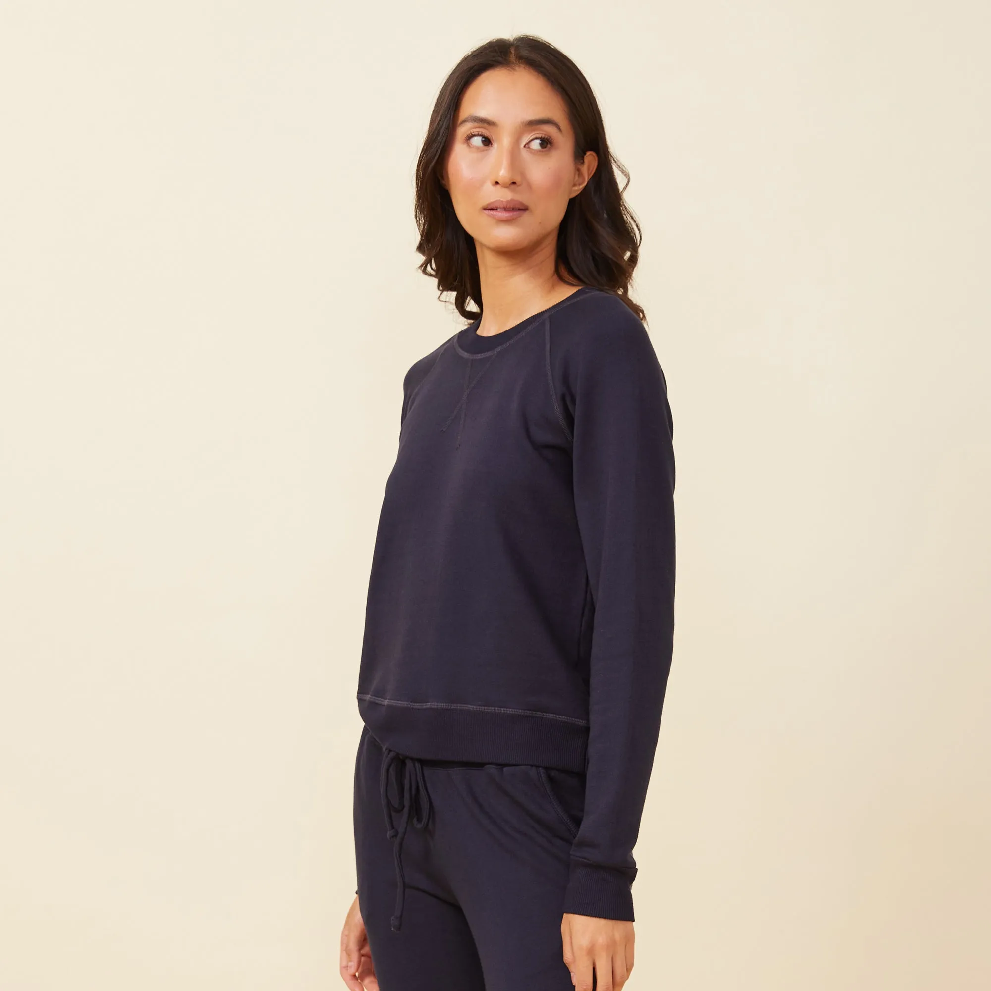 Supersoft Fleece Raglan sold by Monrow product image thumbnail 3