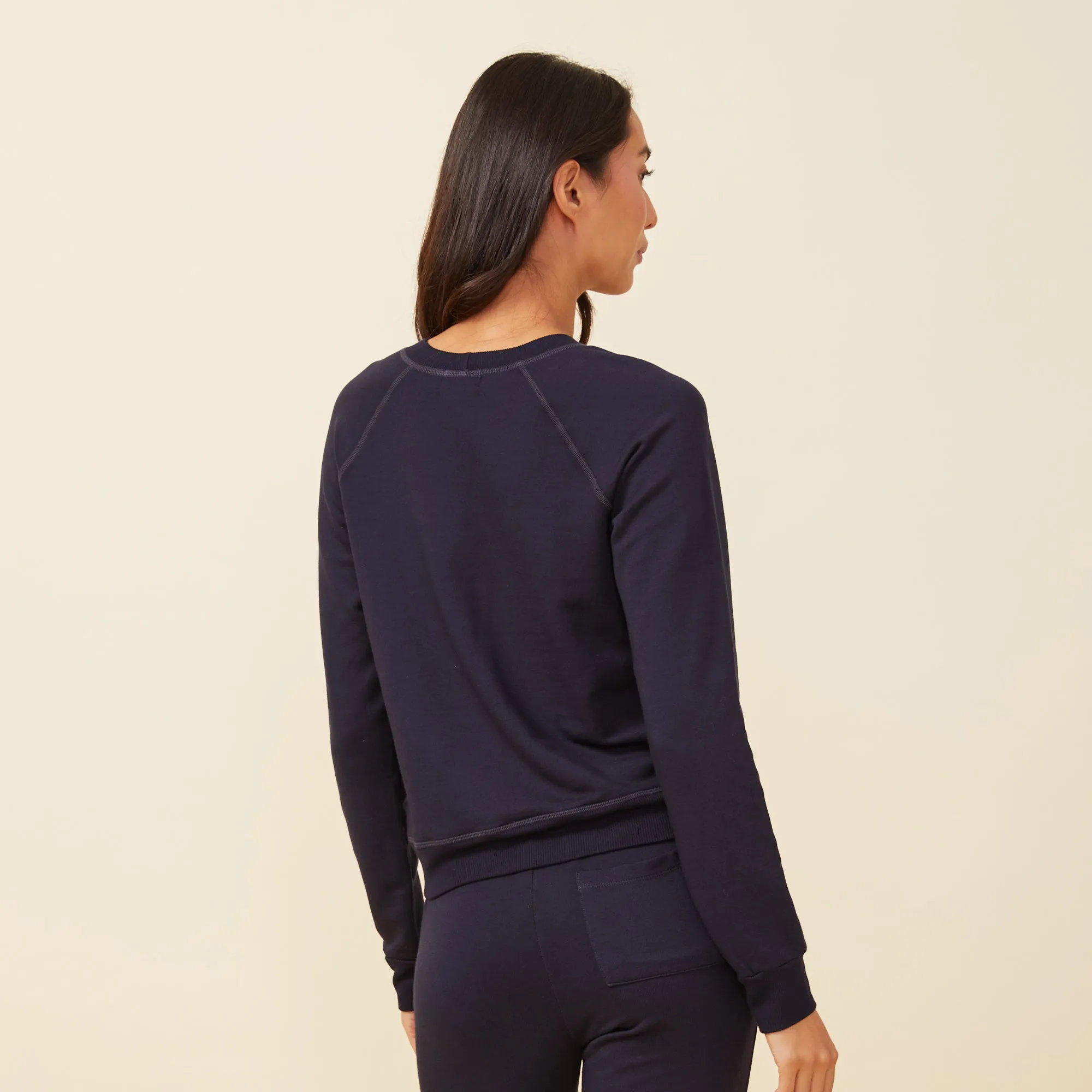 Supersoft Fleece Raglan sold by Monrow product image thumbnail 4