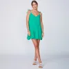 Gauze Sleeveless Easy Dress sold by Monrow