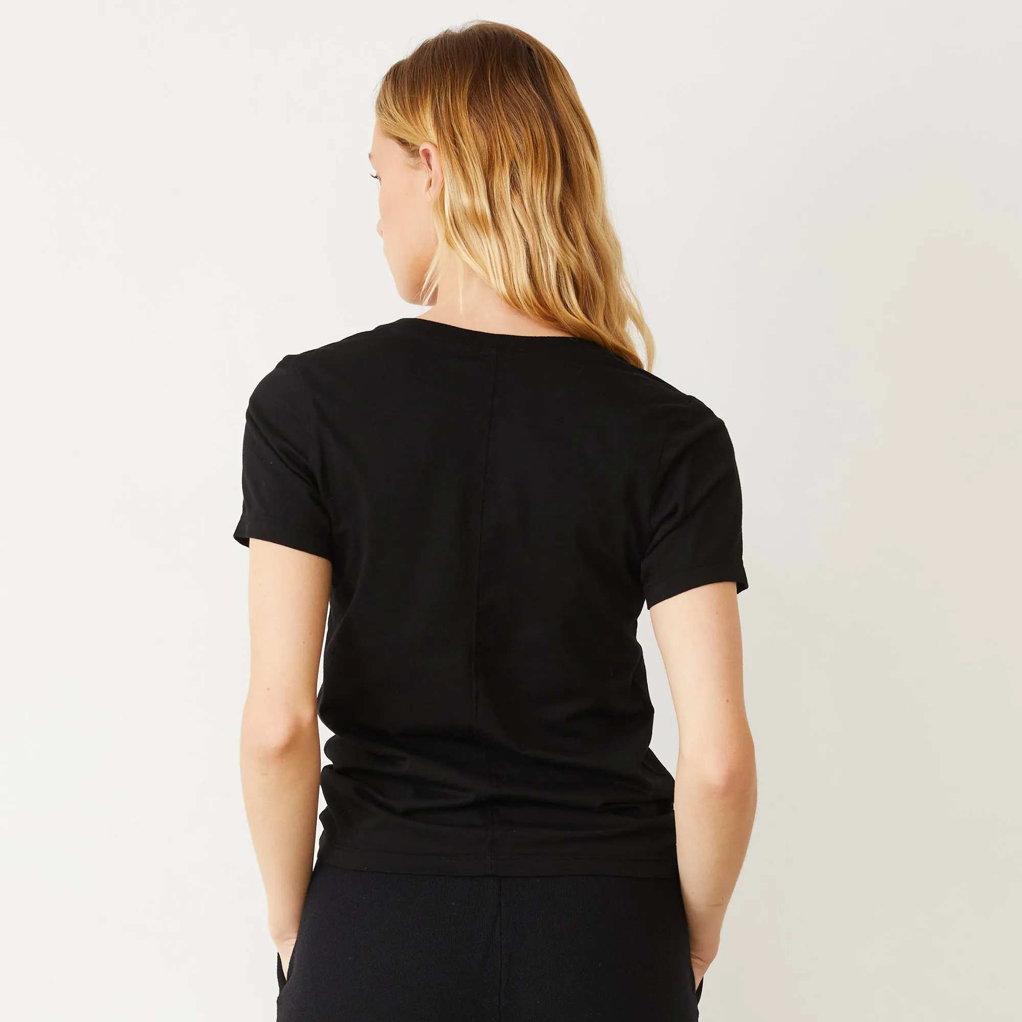 Basic V Neck Tee sold by Monrow product image thumbnail 4