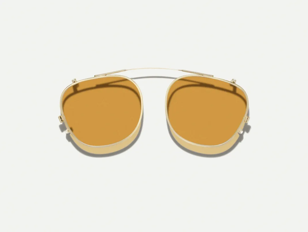 ARTHUR CLIP GOLD WITH CUSTOM MADE TINTS™ sold by MOSCOT