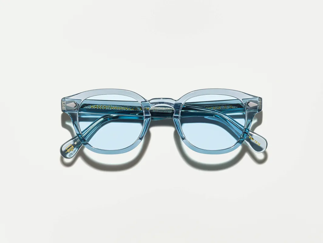 LEMTOSH MONOCHROME LIGHT BLUE made by MOSCOT