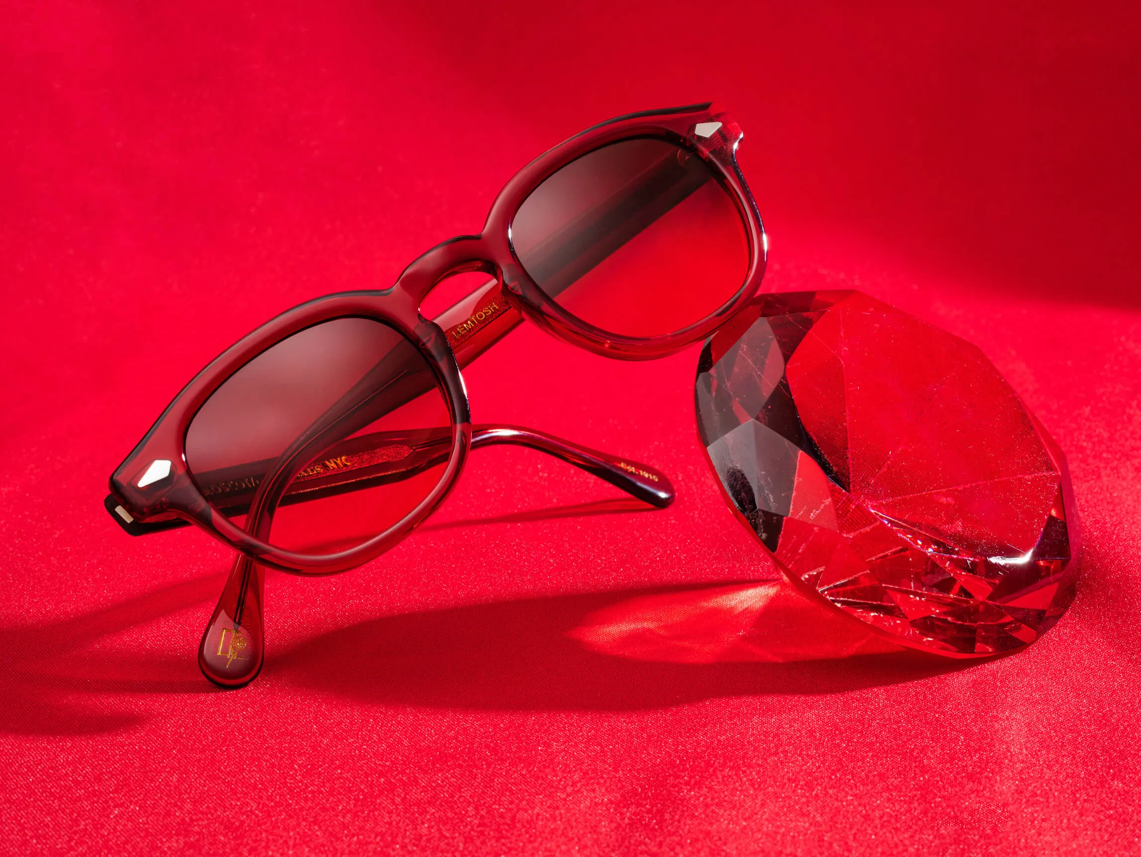 LEMTOSH MONOCHROME RUBY sold by MOSCOT product image thumbnail 3