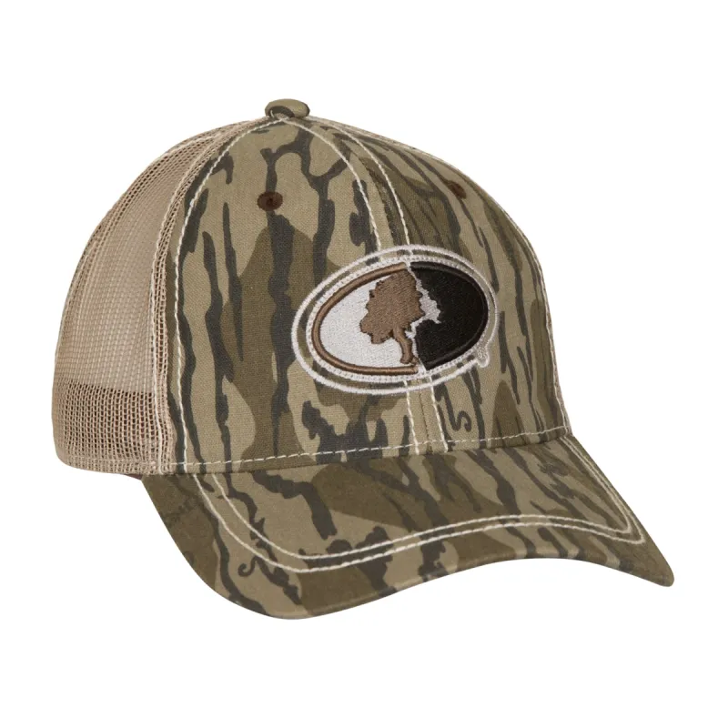 Mossy Oak Structured Meshback Logo Hat sold by Mossy Oak