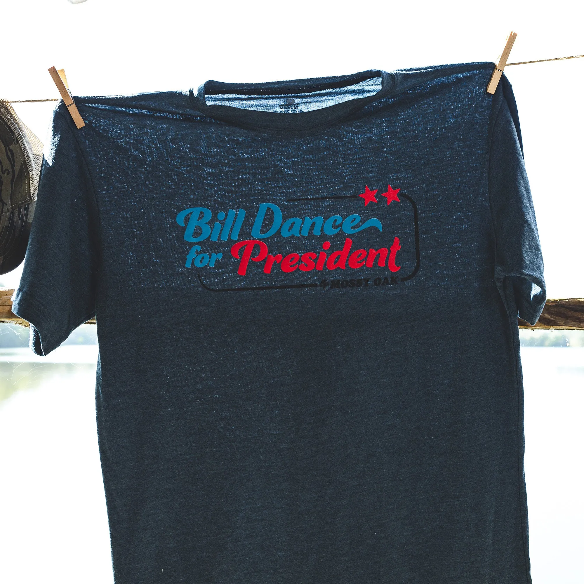 Bill Dance for President Banner Tee sold by Mossy Oak product image thumbnail 3