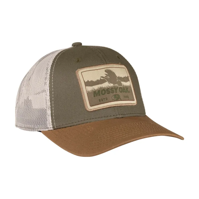 Turkey Patch Mesh Cap made by Mossy Oak