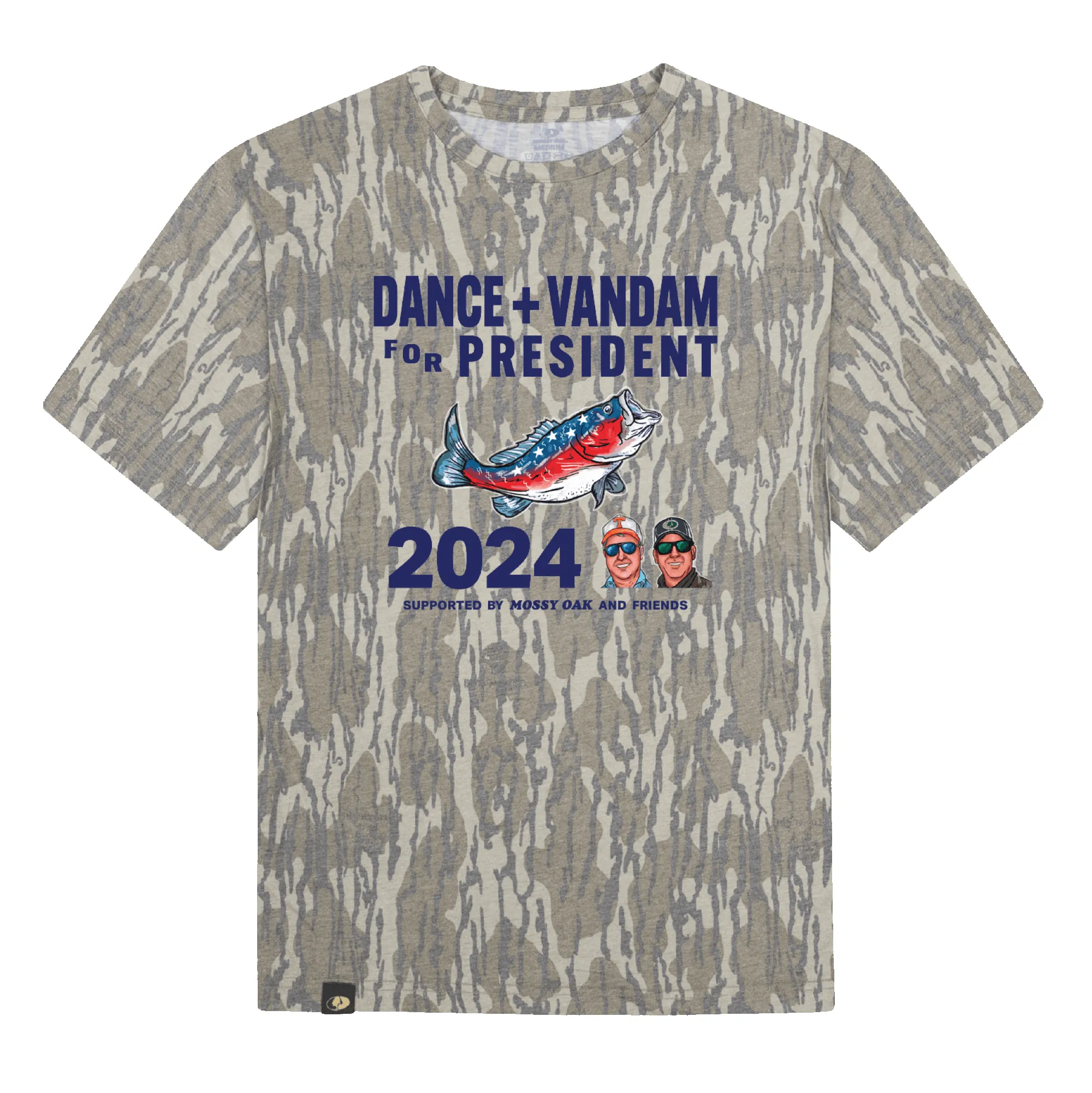 Dance + VanDam American Bass Tee sold by Mossy Oak product image thumbnail 2