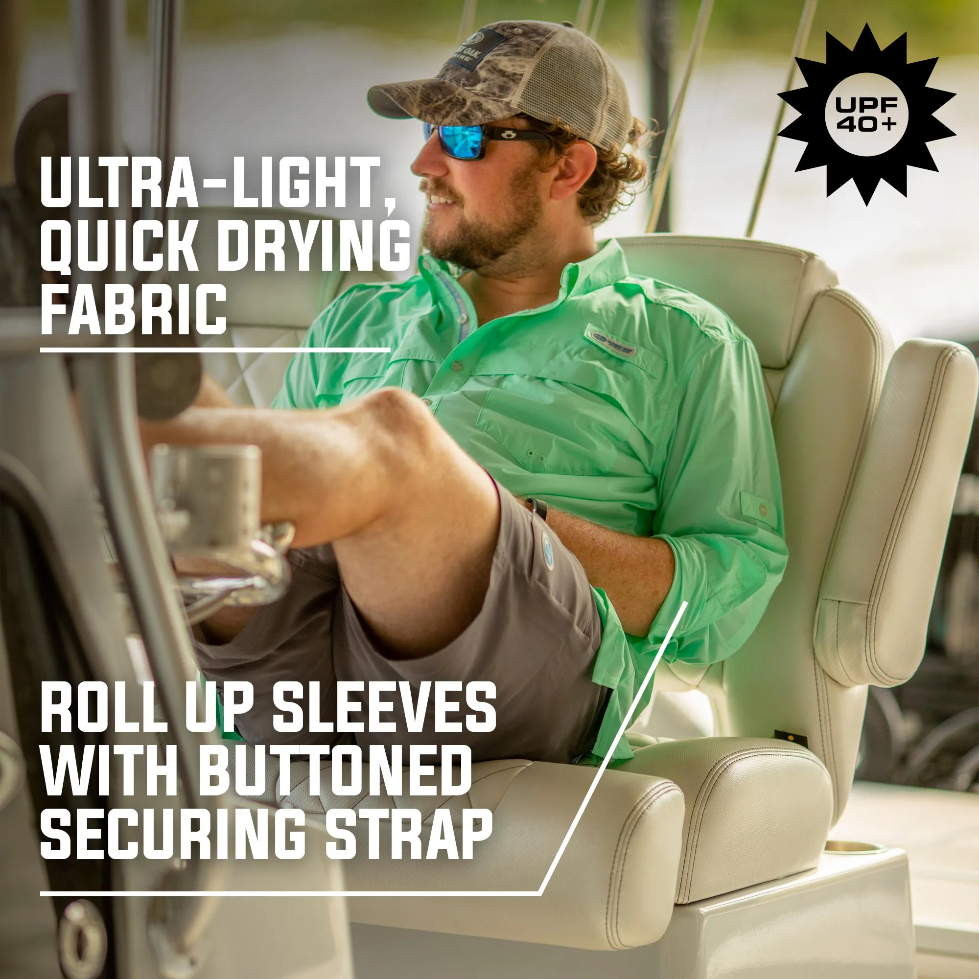 Mossy Oak Fishing Offshore Long Sleeve Shirt sold by Mossy Oak product image thumbnail 2