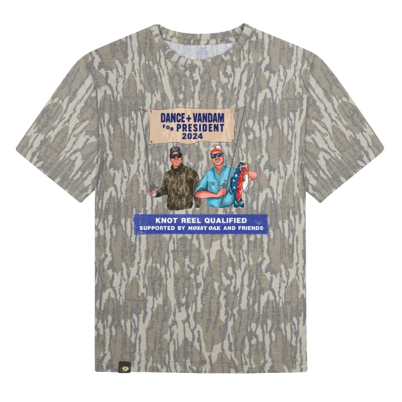 Dance + VanDam Banner Tee sold by Mossy Oak