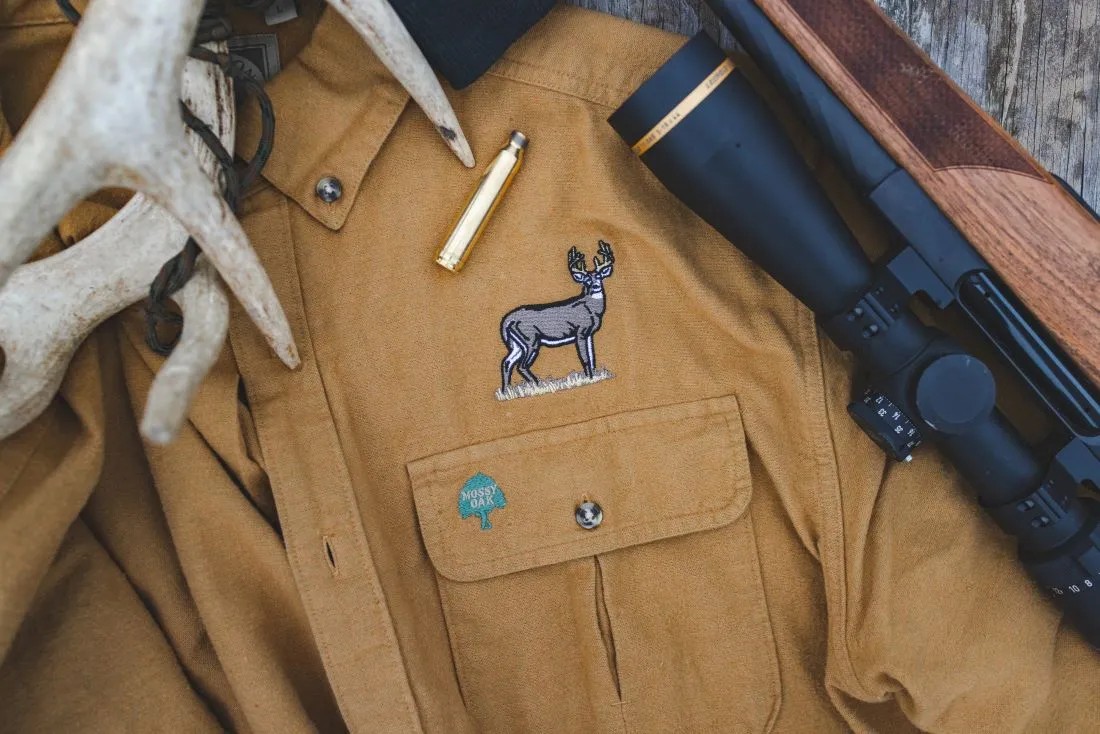 Wright Broadside Buck Shirt | Shammy sold by Mossy Oak product image thumbnail 2
