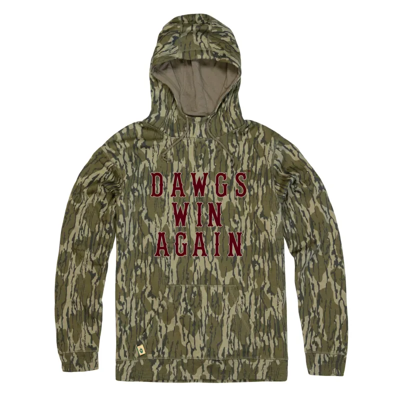 MSU Vintage Dawgs Win Again Hoodie sold by Mossy Oak
