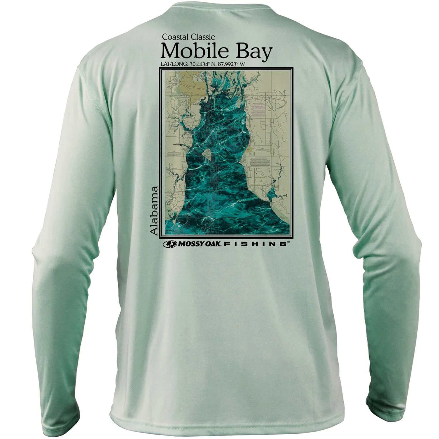 Mossy Oak Coastal Classic Logo Long Sleeve Shirt sold by Mossy Oak product image thumbnail 4
