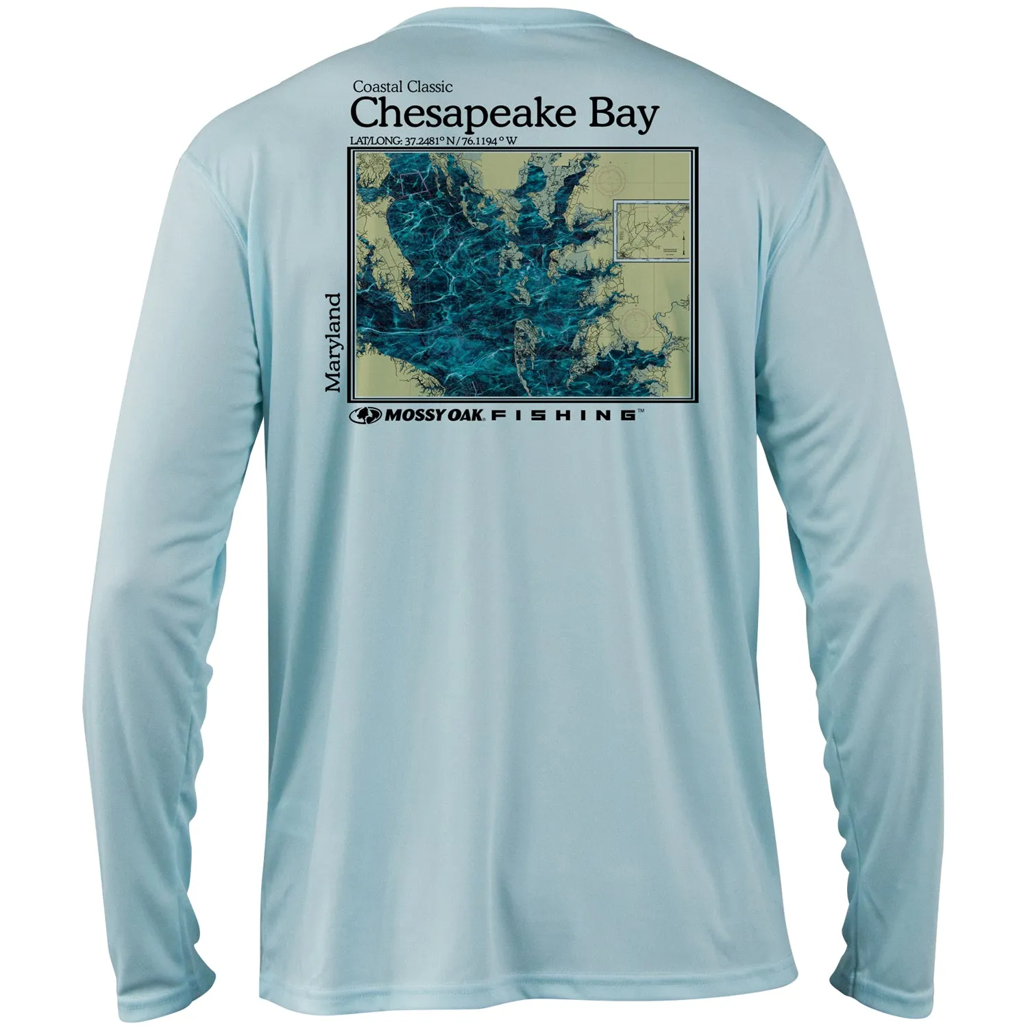 Mossy Oak Coastal Classic Logo Long Sleeve Shirt sold by Mossy Oak product image thumbnail 2