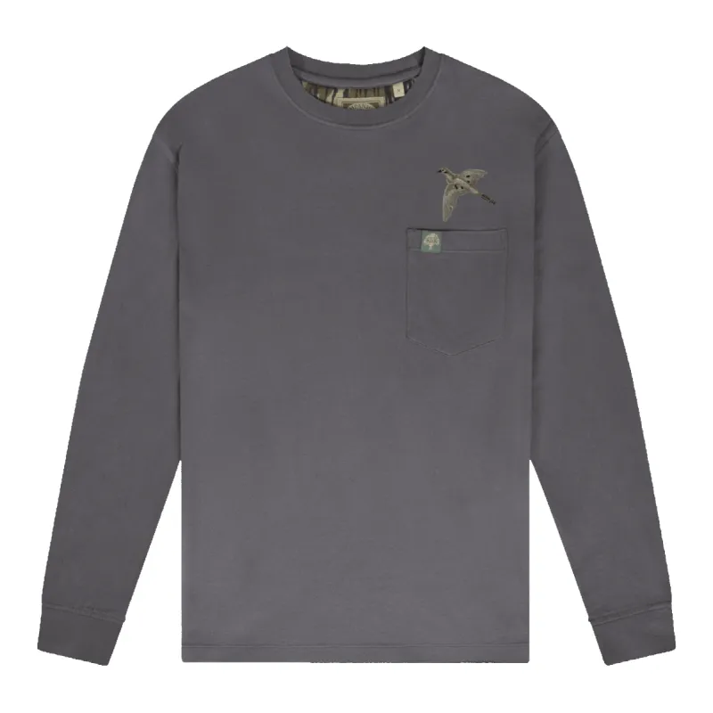 Wright Flying Dove Shirt | Cottrell Camp Long Sleeve Tee made by Mossy Oak