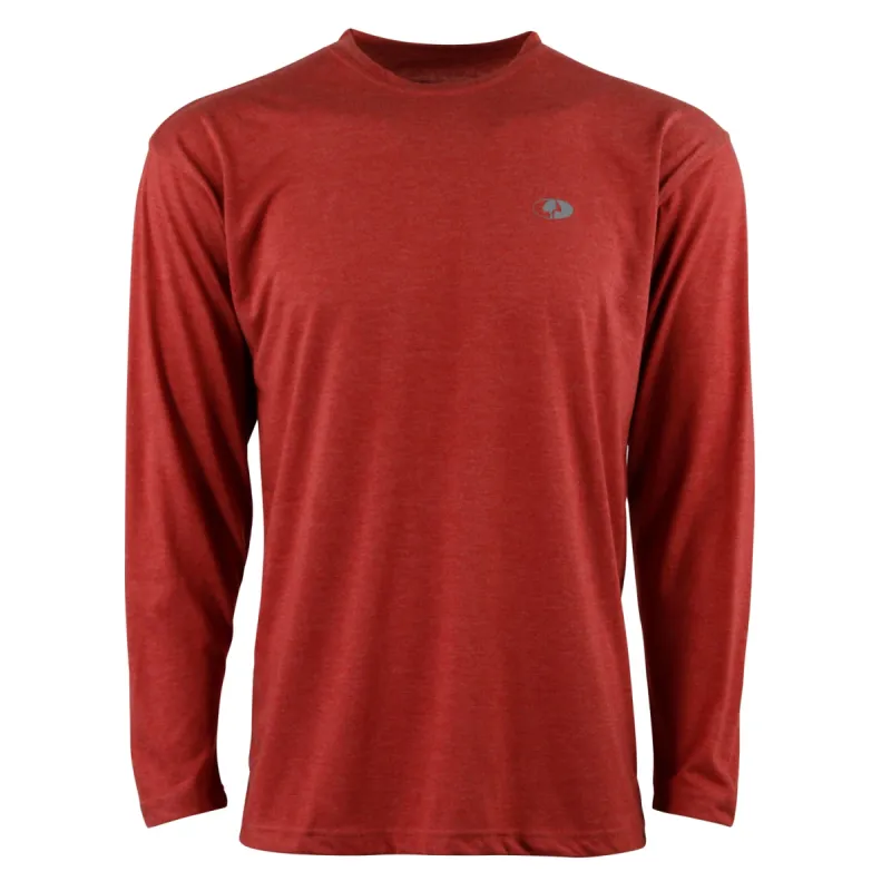 Mossy Oak Long Sleeve Tri-Blend Tee sold by Mossy Oak
