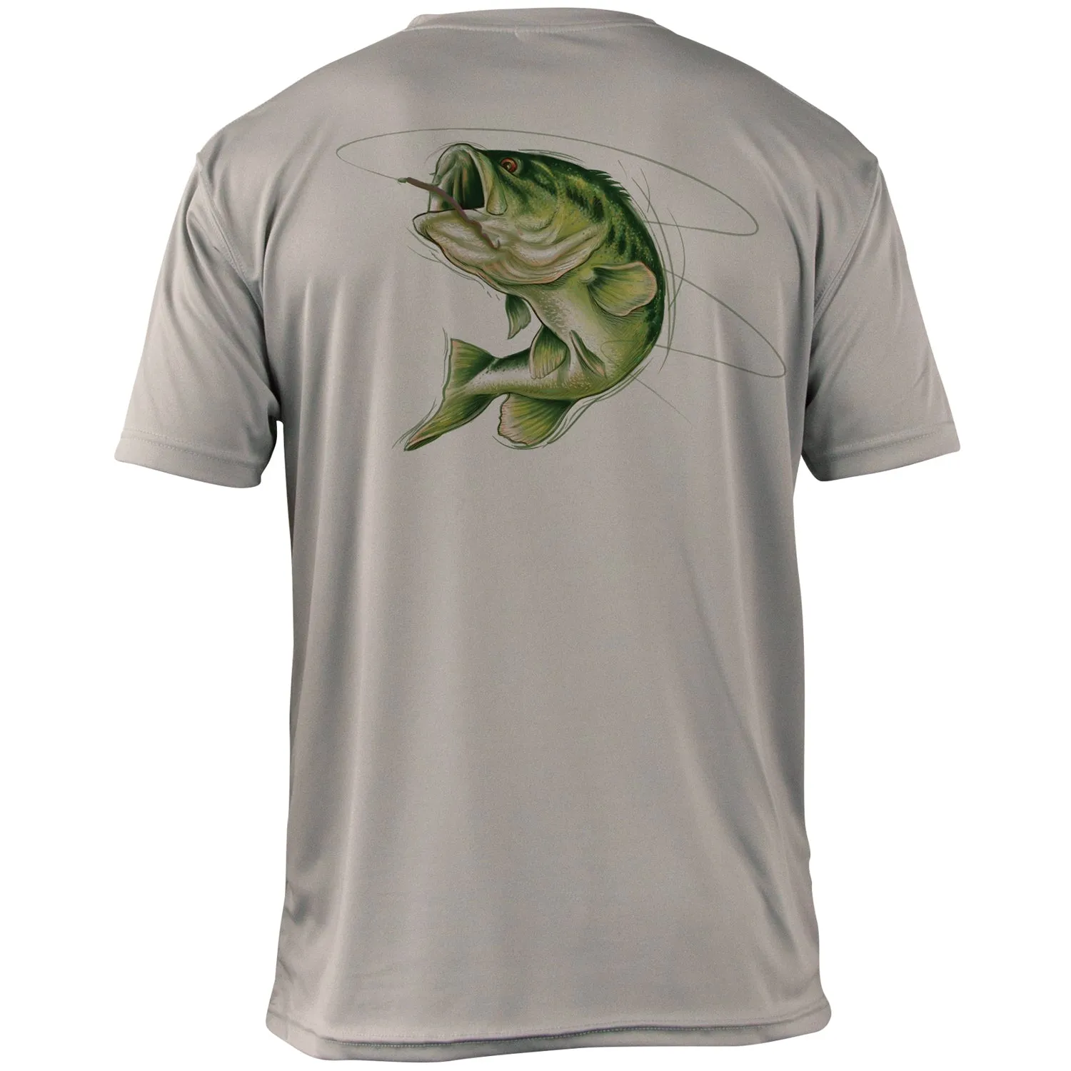 Mossy Oak Fishing Graphic Moisture Wicking Shirt sold by Mossy Oak product image thumbnail 5