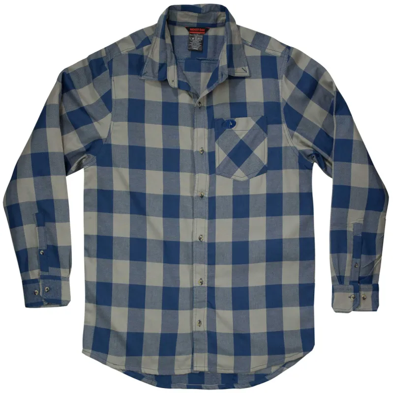Mossy Oak Men's Plaid Flannel Shirt sold by Mossy Oak