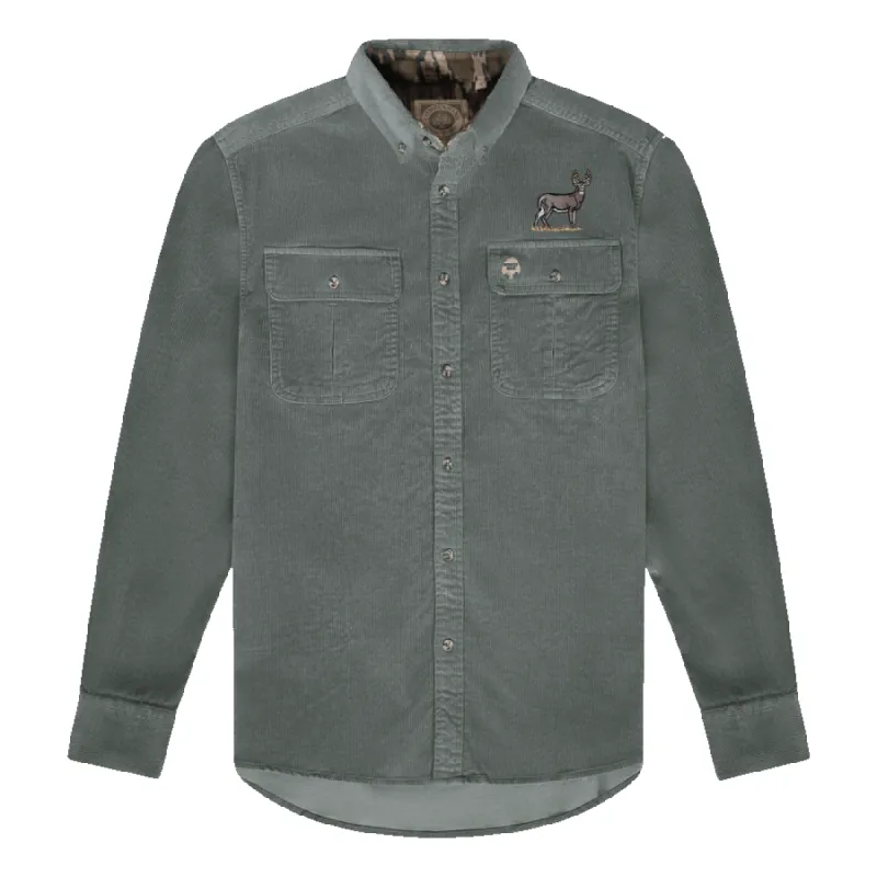 Wright Broadside Buck Shirt | Corduroy sold by Mossy Oak