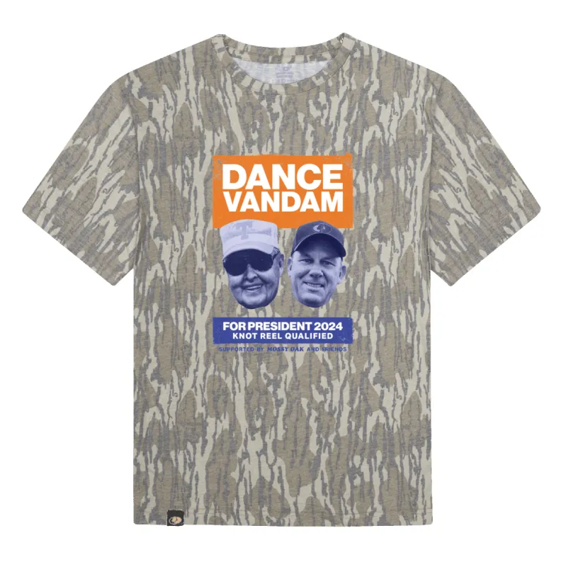 Dance + VanDam Candidate Poster Tee sold by Mossy Oak