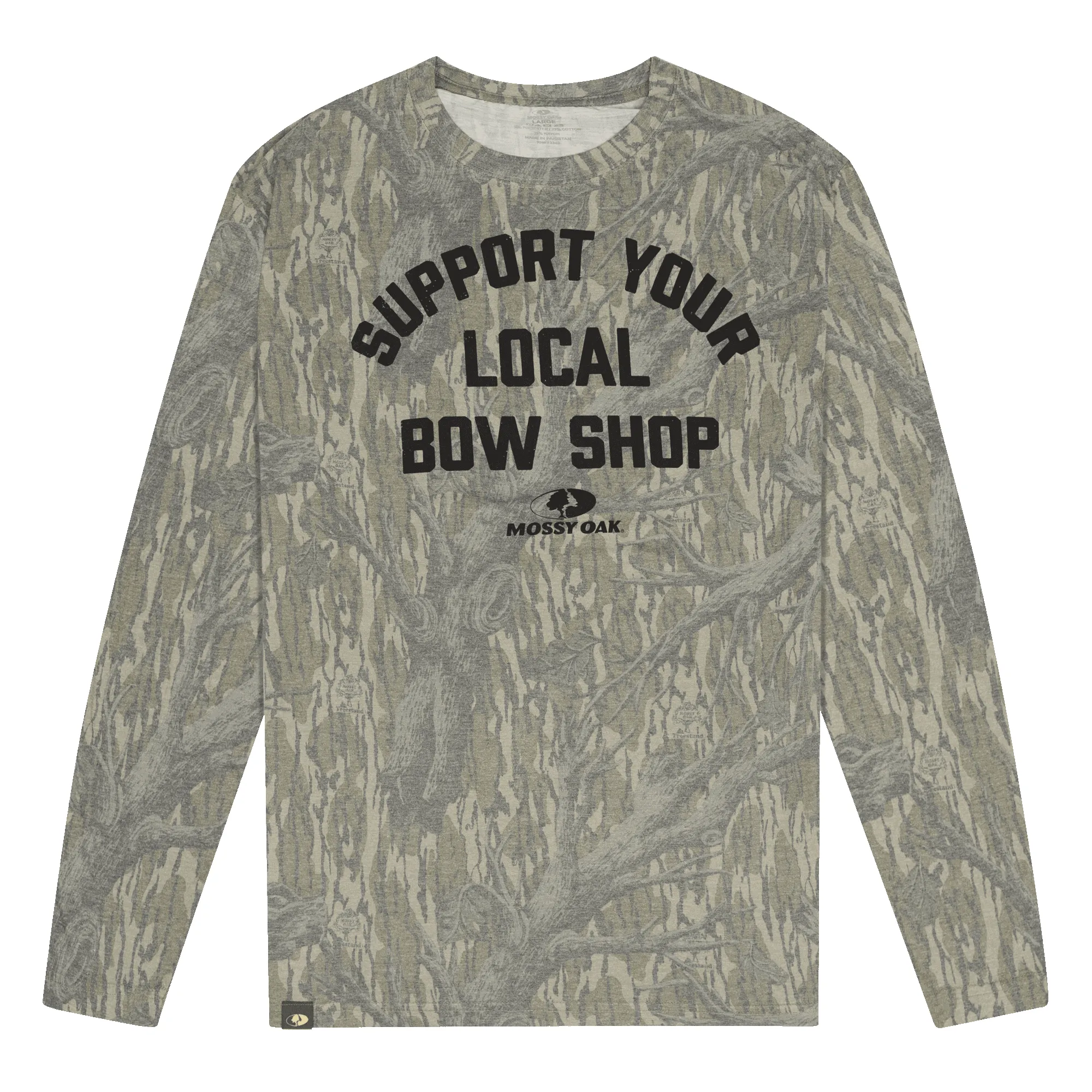 Support Your Local Bow Shop Long Sleeve Tee sold by Mossy Oak