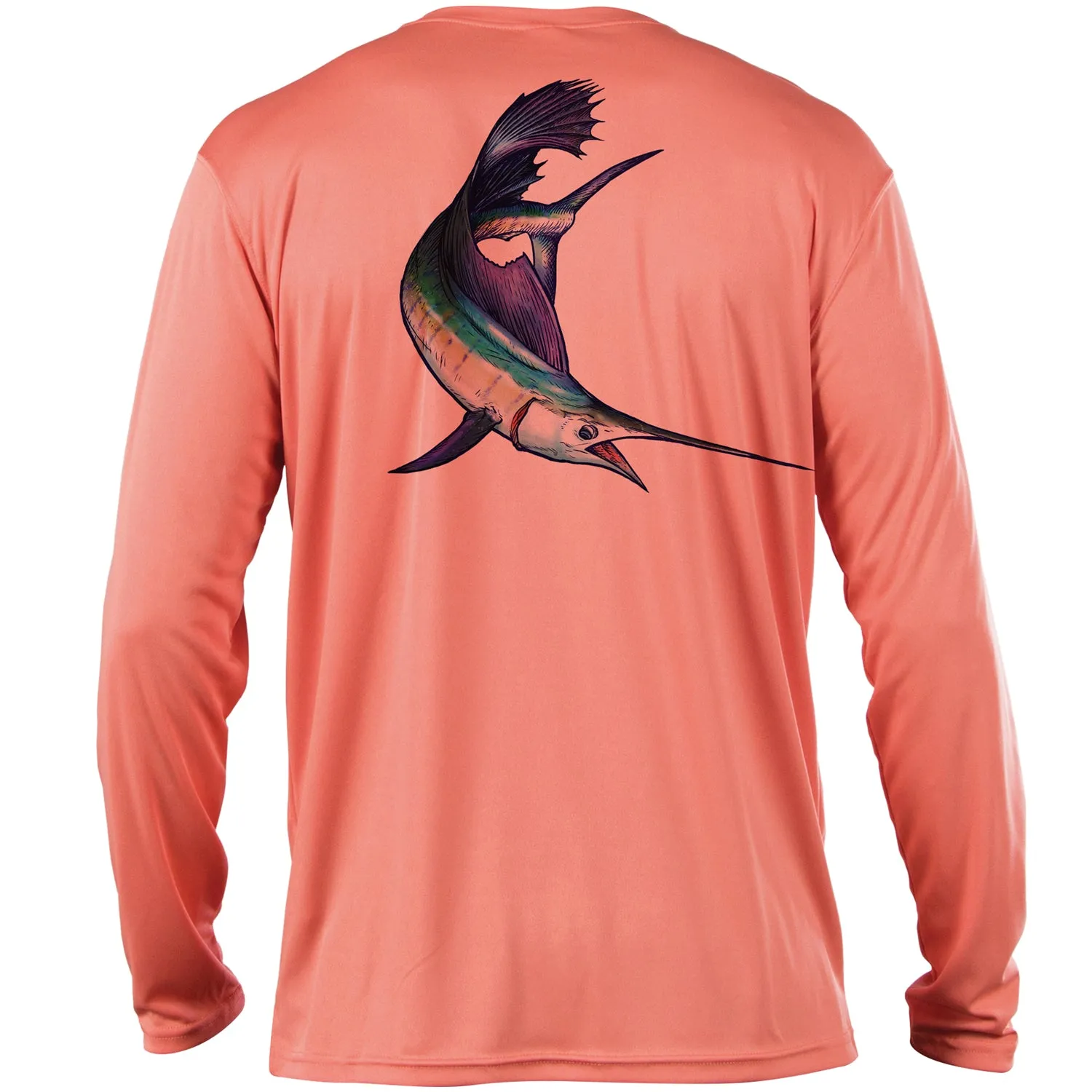 Mossy Oak Fishing Graphic Sun Protection Long Sleeve Shirt sold by Mossy Oak product image thumbnail 4