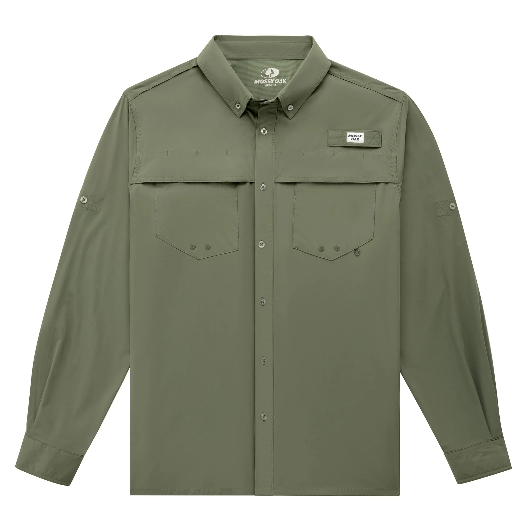Tibbee Flex Vent Long Sleeve Button Down sold by Mossy Oak product image thumbnail 2