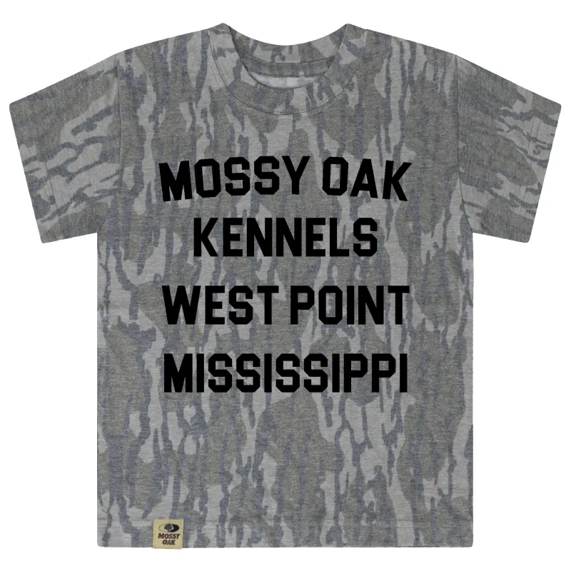 Mossy Oak Youth Kennels Tee sold by Mossy Oak