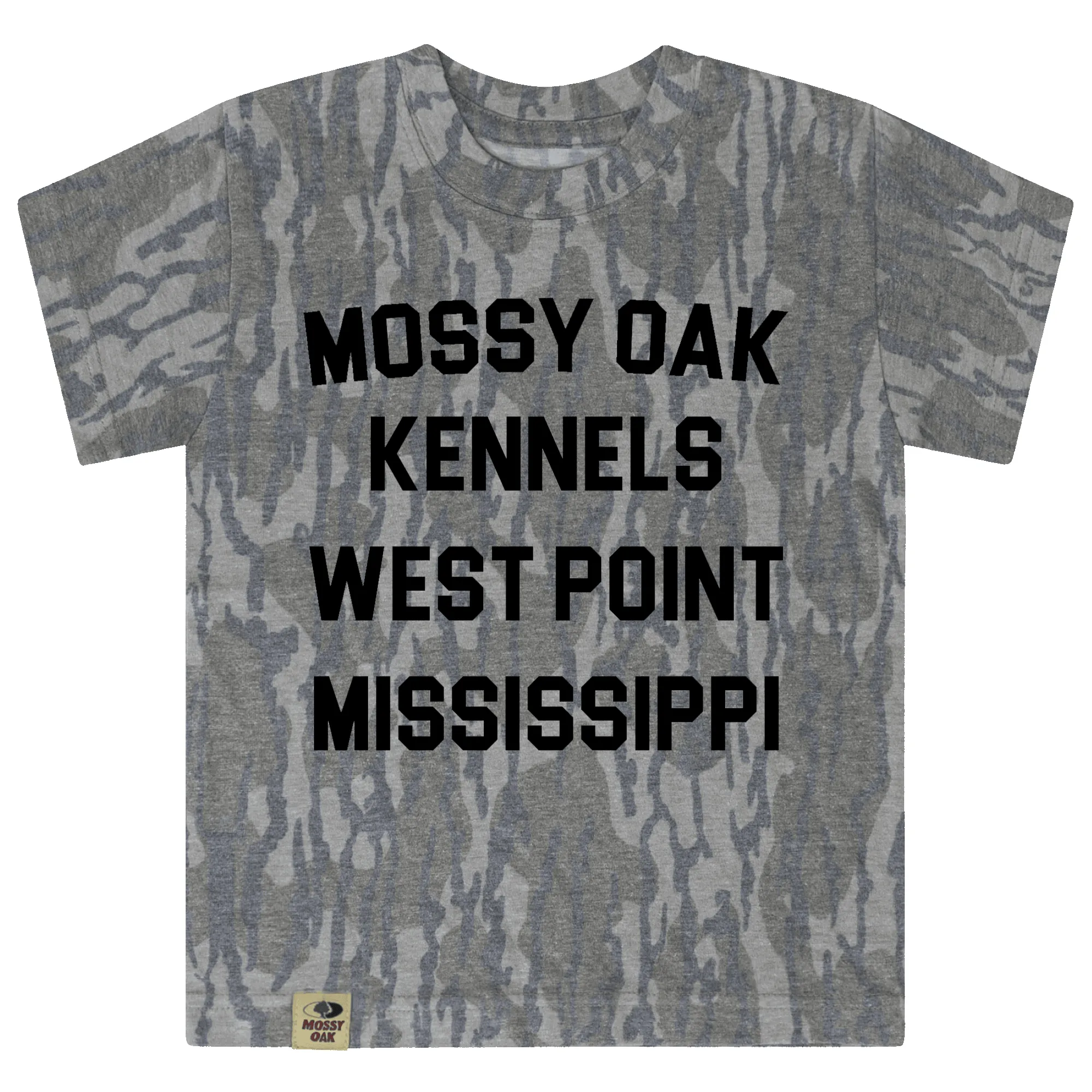 Mossy Oak Youth Kennels Tee sold by Mossy Oak