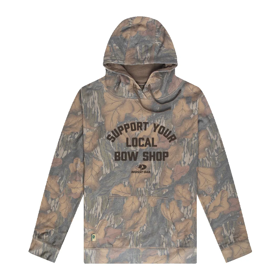 Support Your Local Bow Shop Washed Out Hoodie sold by Mossy Oak