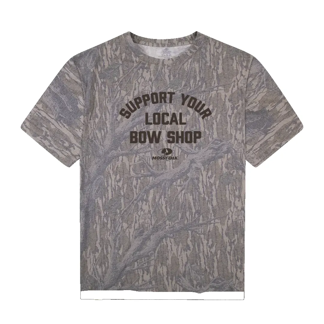 Support Your Local Bow Shop Tee sold by Mossy Oak