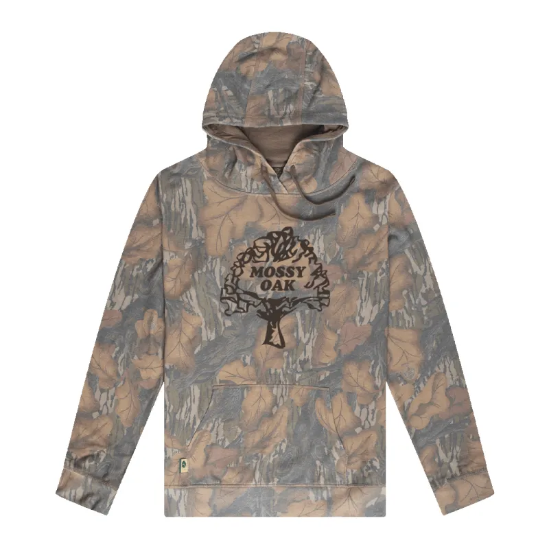 Washed Out Vintage Logo Hoodie sold by Mossy Oak