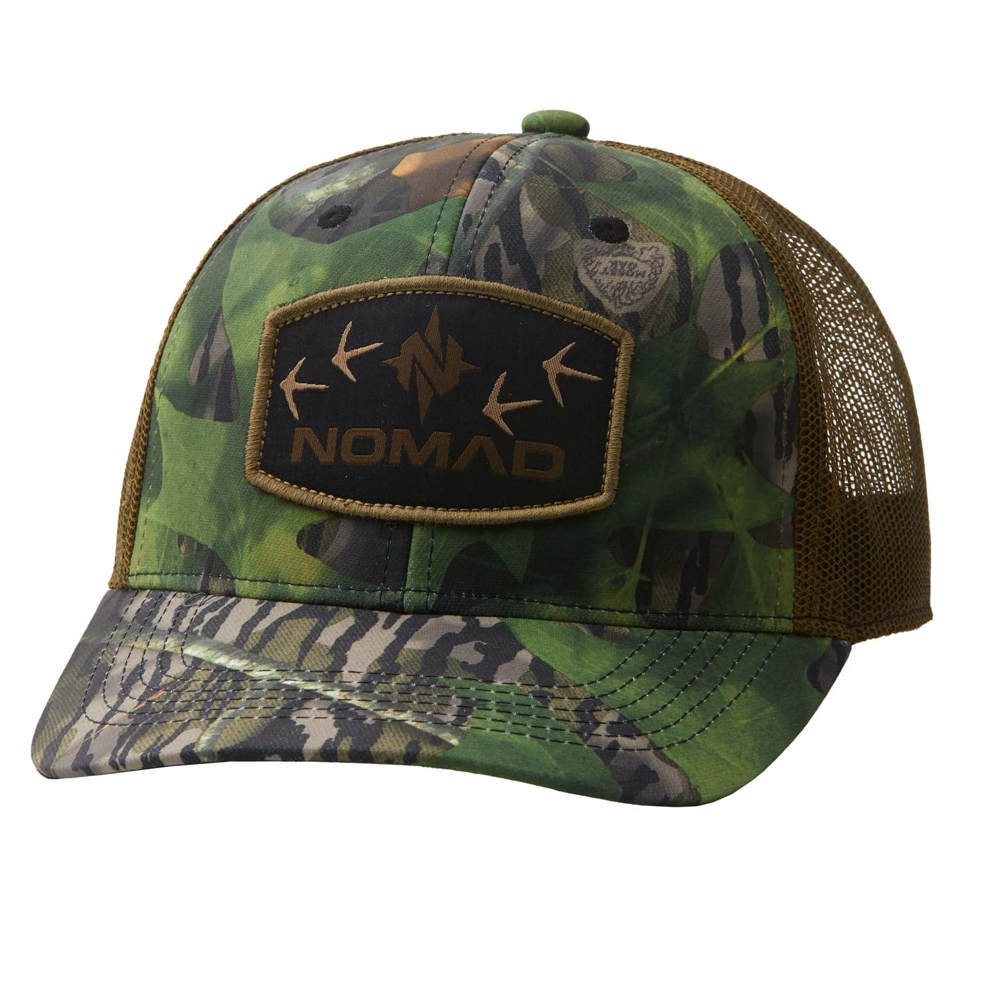 Nomad Camo Turkey Trucker sold by Mossy Oak