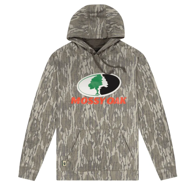 Full Color Logo Washed Out Hoodie made by Mossy Oak