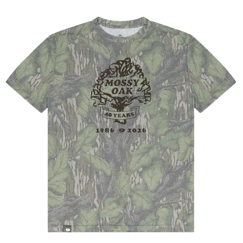 40th Anniversary Tee sold by Mossy Oak