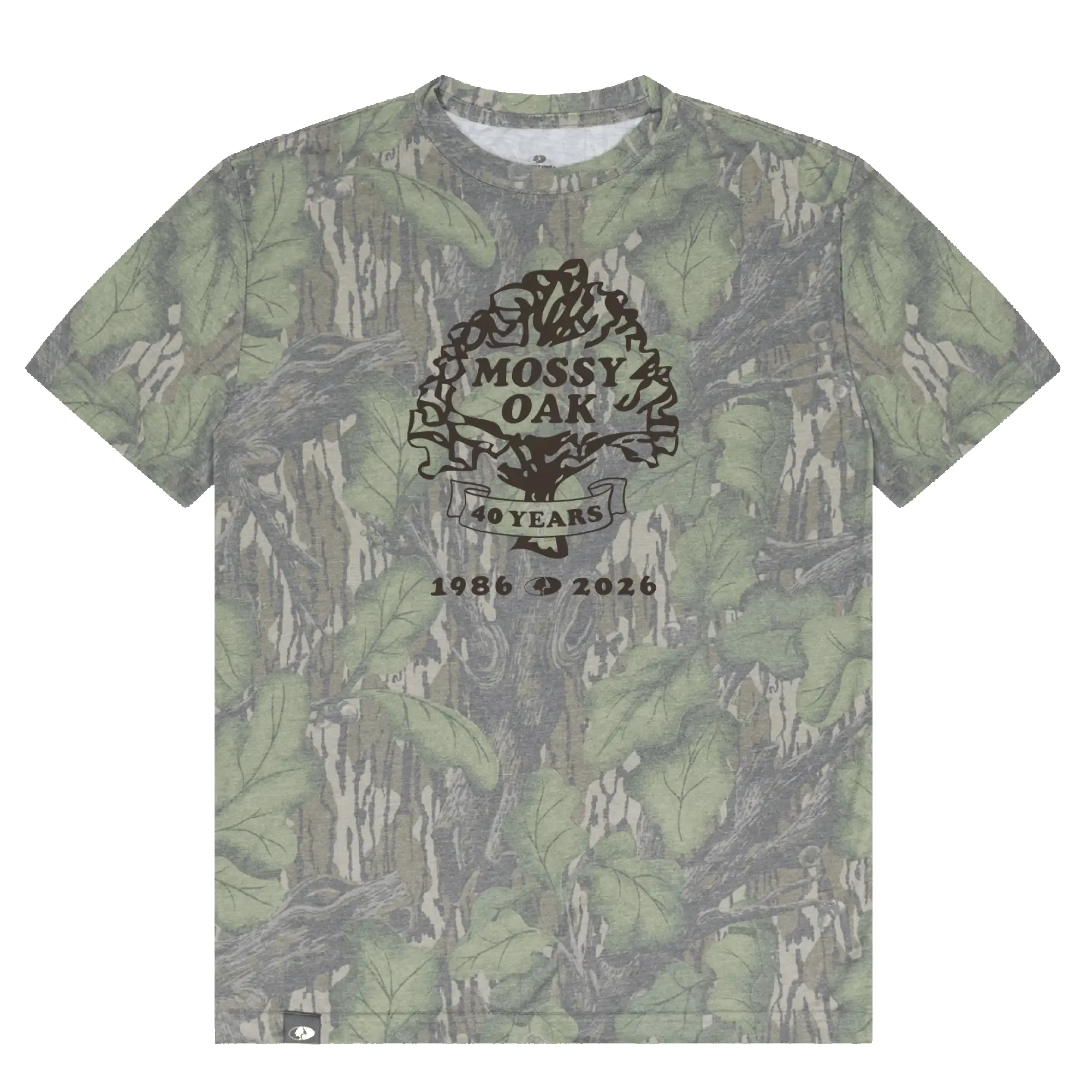 40th Anniversary Tee sold by Mossy Oak