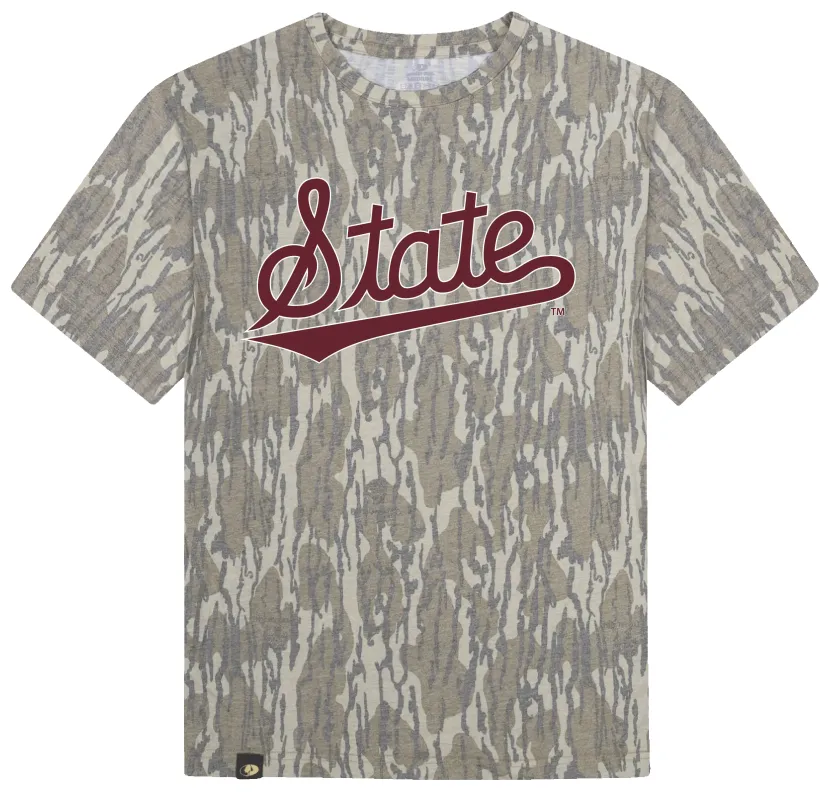 MSU Script Tee made by Mossy Oak