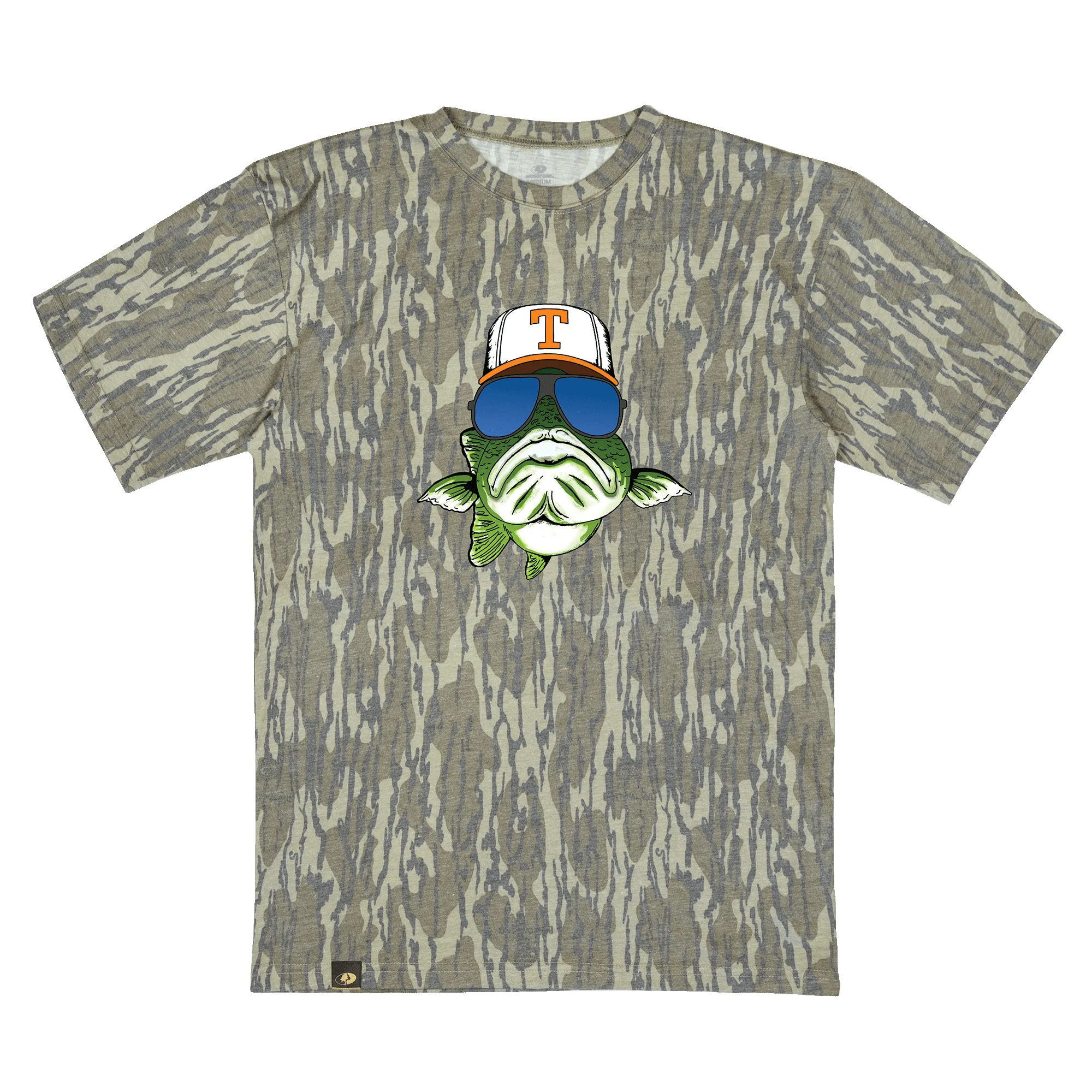 Bill Dance Bass Washed Out Tee sold by Mossy Oak
