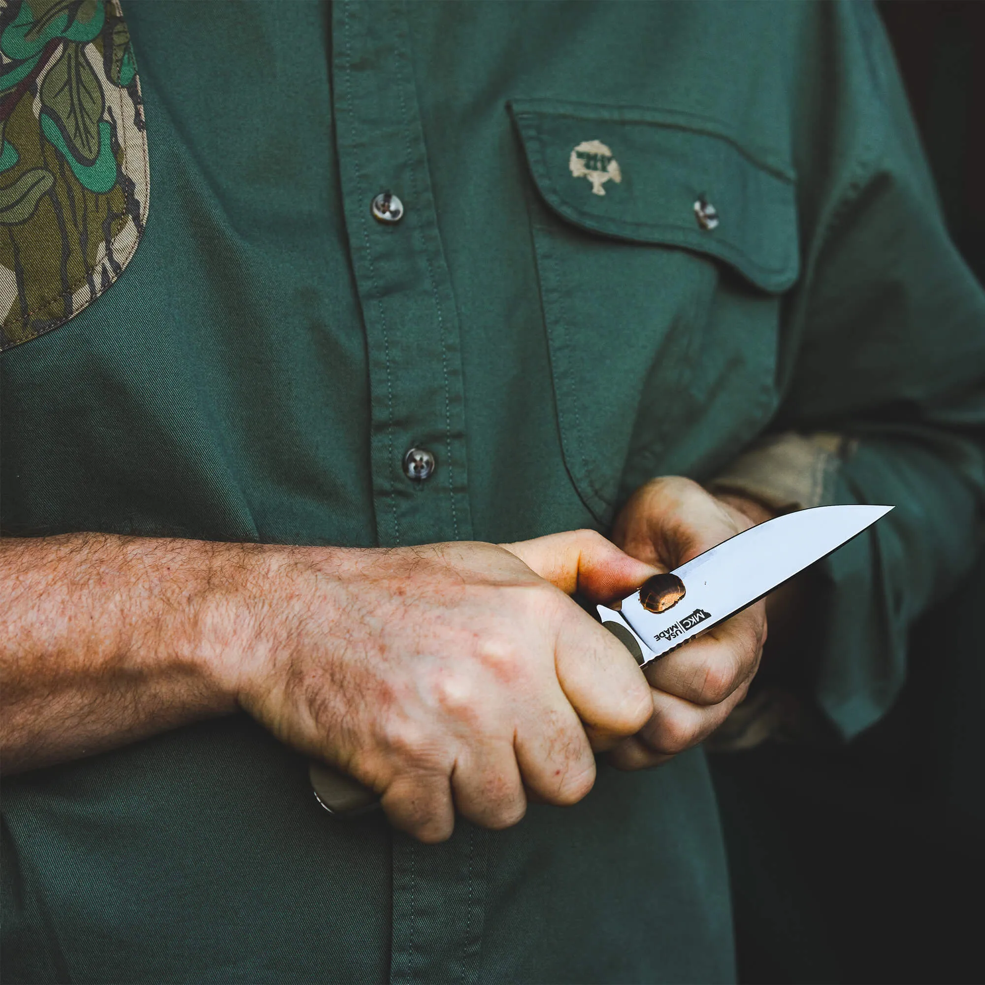 Shooter Long Sleeve Shirt sold by Mossy Oak product image thumbnail 4