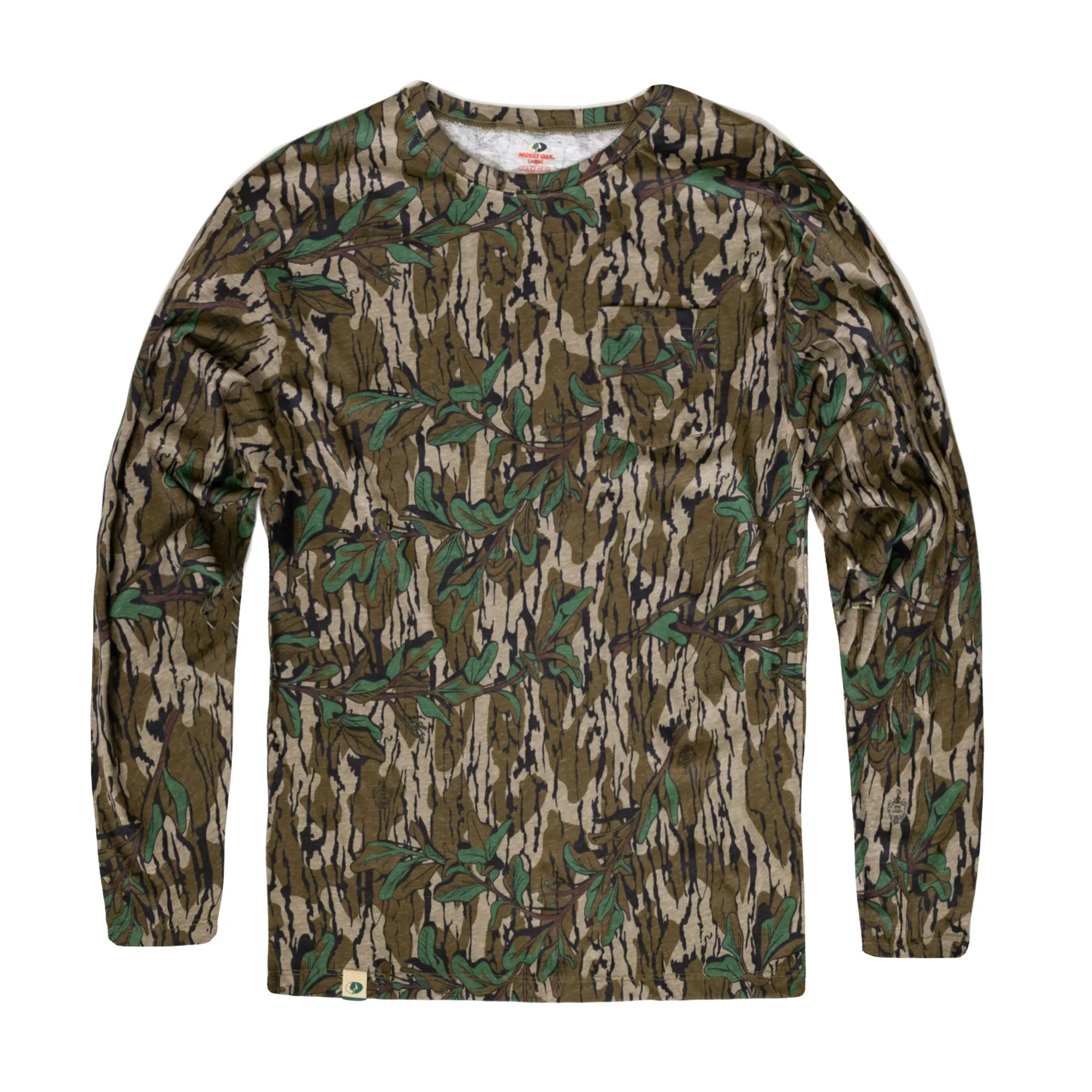 Mossy Oak Cotton Mill Long Sleeve Tee sold by Mossy Oak product image thumbnail 3
