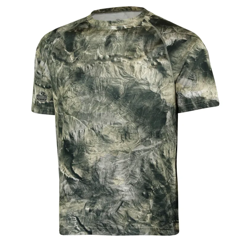 Mossy Oak Overwatch Camo Tech Tee sold by Mossy Oak
