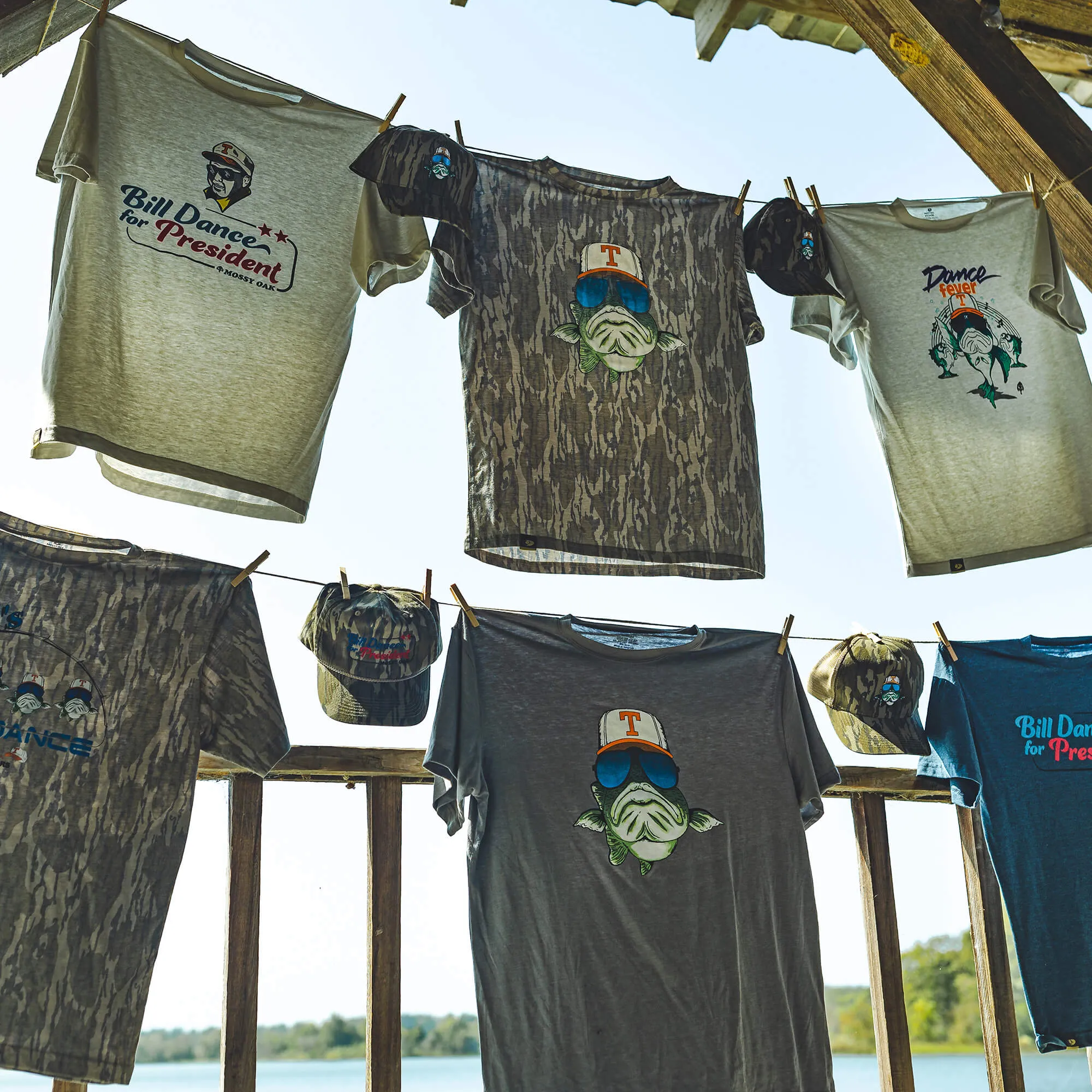 Bill Dance for President Tee sold by Mossy Oak product image thumbnail 2