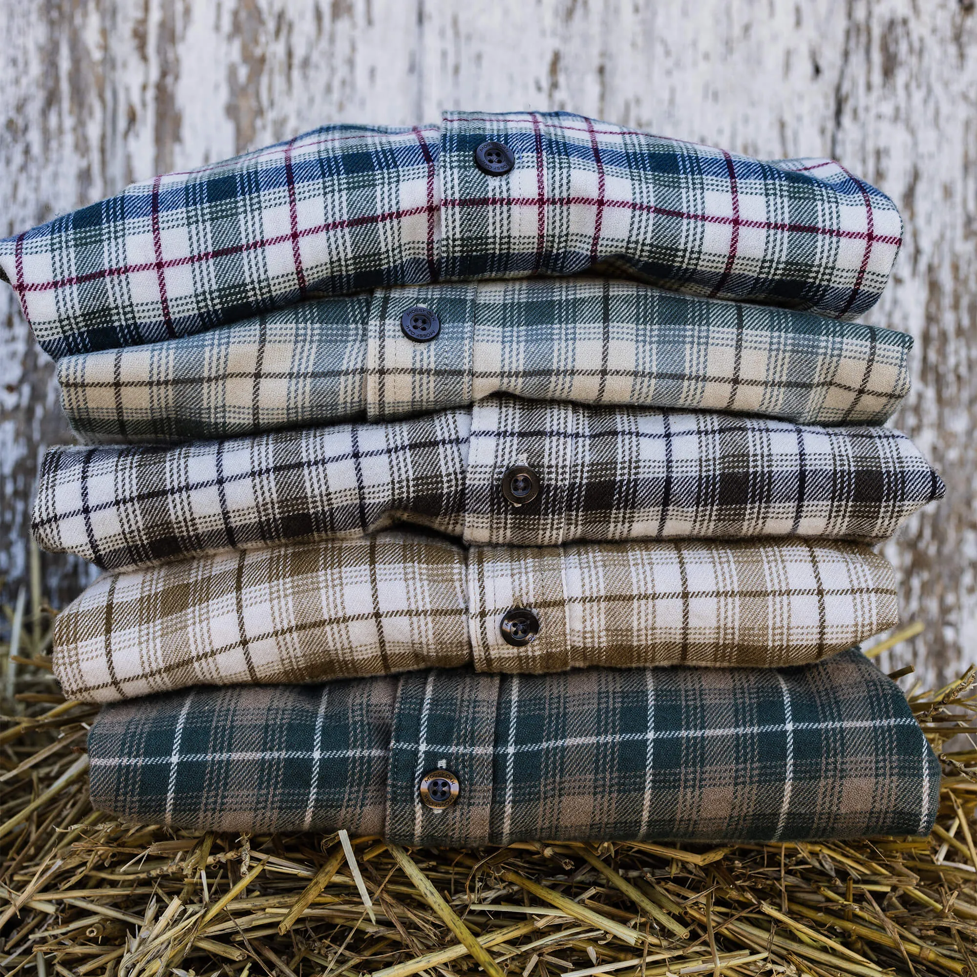 Cotton Mill Yarn Dyed Flannel Shirt sold by Mossy Oak product image thumbnail 4